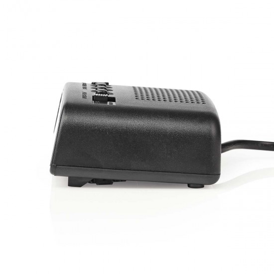 Nedis Digitale Bureau-Wekker - CLDK008BK - Zwart