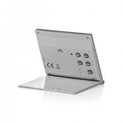 Nedis Digitale Reiswekker Zilver