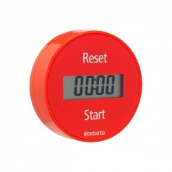 Brabantia kookwekker met magneet rood