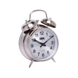 Balance Analoge Kwarts Wekker RVS
