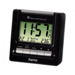 Hama 00092630 ''RC200'' Travelling Alarm Clock